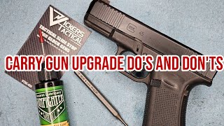 Carry gun modificationsDos and Donts [upl. by Randolph703]