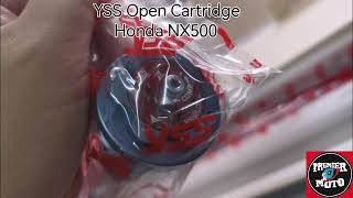 YSS Open Cartridge​ Honda NX500​ [upl. by Aimekahs]