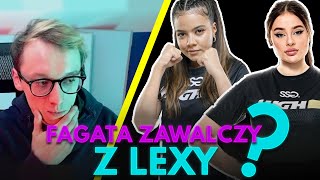 FAGATA ZAWALCZY Z LEXY NA HIGH LEAGUE WARDĘGA I FAGATA LIVE  ANALIZA [upl. by Bouzoun]