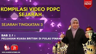 SEJARAH TINGKATAN 3 BAB 21 PELUASAN KUASA BRITISH DI PULAU PINANG AYU SEJARAH TINGKATAN3 [upl. by Thirza6]