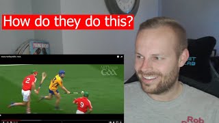 Rob Reacts to GAA Hurling Skills and Tricks [upl. by Jephthah]