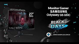 Monitor Gamer Samsung G51c 27 Odyssey G5 165hz 1ms QHD ¡Black Days [upl. by O'Brien530]