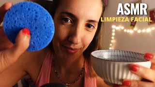 ✨ ASMR ✨en español ✨Atencion personal Limpieza facial para Dormir lindo [upl. by Alison]