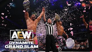 Scissor Me Timbers The Acclaimed are New AEW Tag Team Champions  AEW Dynamite Grand Slam 92122 [upl. by Marchall180]