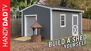 You Can Build Your Own Storage Shed Well show you how [upl. by Ojillek]