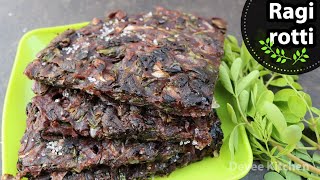 Healthy Diabetic Friendly Ragi Roti Recipe  Ragi Rotti 2 Ways  Finger Millet Roti  Nachni Roti [upl. by Eycats]