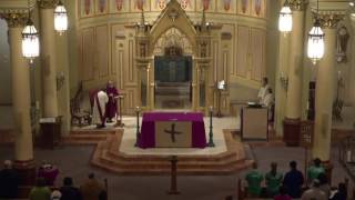 Ash Wednesday Mass March 01 2017 [upl. by Plume397]