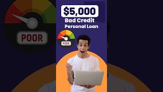 Get Instant 5000 Personal Loan For Bad Credit badcreditloan instantloan loans [upl. by Disario]