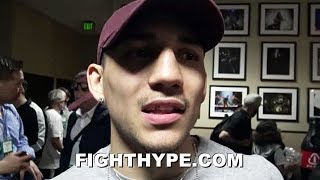 TEOFIMO LOPEZ BRUTALLY HONEST ON PUSHING FOR LOMACHENKO FIGHT AND WHAT HE BLAMES MAYWEATHER FOR [upl. by Inah995]