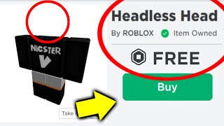 How To Get FREE Headless Horseman Roblox [upl. by Analart]