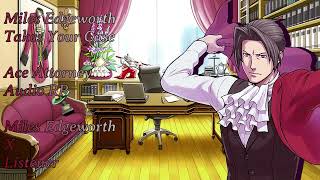 Miles Edgeworth Takes Your Case II Ace Attorney Audio RP II Miles Edgeworth X Listener [upl. by Aikemehs]