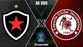 BOTAFOGOPB X JACUIPENSE AO VIVO  PRÉ COPA DO NORDESTE AO VIVO  ELIMINATÓRIAS COPA DO NORDESTE 24 [upl. by Abbotson]