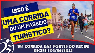 VEJA COMO FOI 19ª Corrida das Pontes do Recife [upl. by Saidnac599]