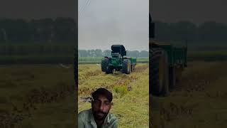 Jhone di bhari troli naal v saal maarti automobile farming farmmechanisation famers [upl. by Onifur]