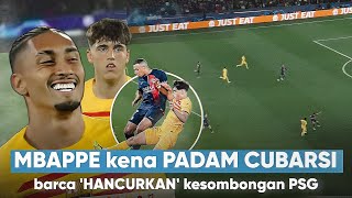 Menghabisi ‘KESOMBONGAN PSG’ melumpuhkan Mbappe yang BUAT Barca selangkah ke SEMIFINAL UCL [upl. by Namar139]