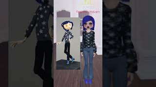 making all of Coralines Outfits coraline roblox dresstoimpress fyp edit [upl. by Osrock]