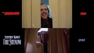 The Shining 19801997 sidebyside comparison [upl. by Aliakam]