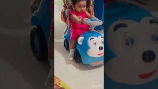 Ishu’s driving 😄😄cutebaby viral ytshorts alisha23124 [upl. by Aurlie]