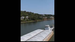 Ohio river barge tugboat shorts rc barge tugboat [upl. by Fanestil523]