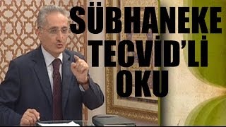 Fatih Çollak  Sübhaneke Tecvidli Öğren [upl. by Alehs]