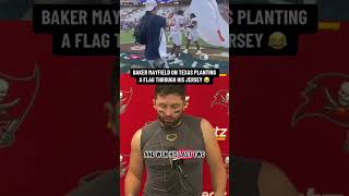 Baker Mayfield on Texas Good feeling being rent free in their heads via CJVogelOTFx shorts [upl. by Sirmons254]