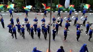 Konser Pamit Marching Band Senada Citra Melodi GPJB 2016 WEEKEND [upl. by Nilkcaj]