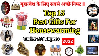 15 House Inauguration Gift Ideas ll Under Rs 200 ll House Warming Gift Ideas Unique and Affordable [upl. by Jewelle420]