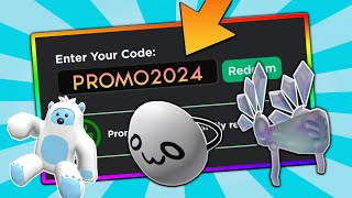 7 NEW CODES ALL JUNE 2024 Roblox Promo Codes For ROBLOX FREE Items and FREE Hats 2024 UPDATED [upl. by Andreas]