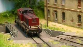 Miniatur Modellbahn Drehscheibe Deluxe  Handgemacht [upl. by Schuman]