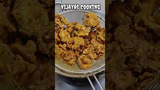 crispy kakarakaya fry in telugukakarakayafry shorts ytshorts treanding viralvideo [upl. by Arutnev589]