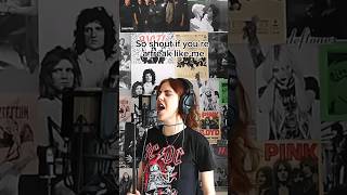 Freak Like Me  Halestormcover by KXENIA halestorm lzzyhale metal shorts coversong metalcore [upl. by Noiroc]