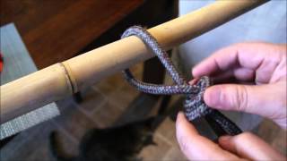 How to tie Knots 101 How to tie a scaffolding knot [upl. by Skipp]