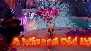 Crystal Wizards  Lets Play Us SUM Spyro Year of the Dragon Pt 25 [upl. by Notlad]