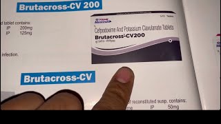 Brutacross CV 200 Tablet Full Information In Hindi  Uses  Side effects  Dosage [upl. by Modern]