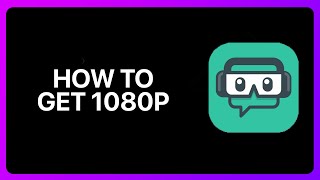 How To Get 1080p On Streamlabs Tutorial [upl. by Erleena]