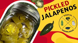 Pickled Jalapenos  How to make and can  Useful Knowledge [upl. by Dickson]