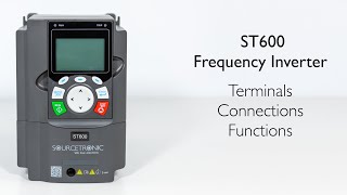 Sourcetronic ST600 Frequency Inverter Connection Terminals [upl. by Ikairik]