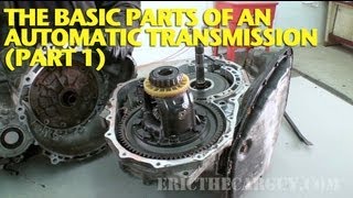 The Basic Parts of an Automatic Transmission Part 1 [upl. by Schoof]