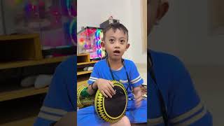 Alkayyis masih belajar darbuka dan belajar vocal 😍 hadroh lucu [upl. by Ludeman]