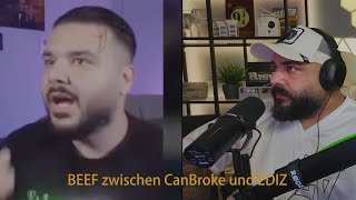 CanBroke schießt gegen Ediz im Livestream I Ecinko Reaction [upl. by Eselahs525]