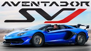 800000 INSANITY Lamborghini Aventador SVJ Roadster Review [upl. by Charo]