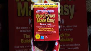 Word power made easy ✅ SSC aspirants  best book for Vocab understanding  ssc ssccgl sscvocab [upl. by Barbette454]