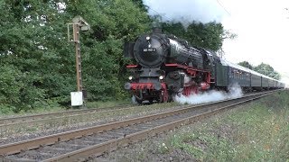 Rhein in Flammen 1692017  St Goar  Dampfzug amp Feuerwerk [upl. by Anai]