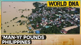 Philippines Super Typhoon ManYi Claims Lives amp Causes Devastation  World News  World DNA  WION [upl. by Lewendal790]