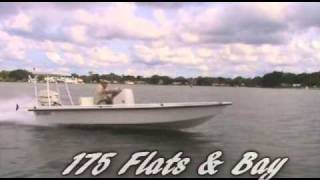 Flats Boats Shallow Water Boats  Fishing Skiffs by Bay Craft Boats Flats amp Bay 175 [upl. by Llerref557]