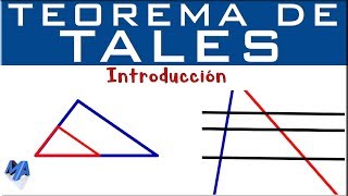 Teorema de Tales  Introducción [upl. by Nref236]