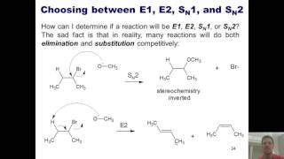 Chapter 9 – Elimination Reactions Part 4 of 8 [upl. by Maier426]