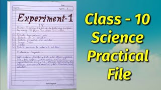 10th Science Practical guide Tamil medium 2024 [upl. by Severen]