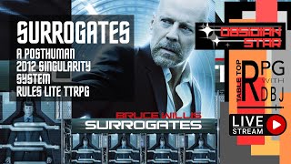 Surrogates Movie to TTRPGs  OBSIDIAN STAR Design Journey [upl. by Ulick822]