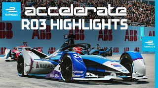 Formula E Accelerate  Round 3 Highlights  ABB FIA Formula E World Championship [upl. by Filip561]